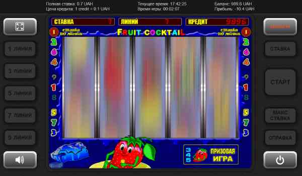 Fruit Cocktail how to play